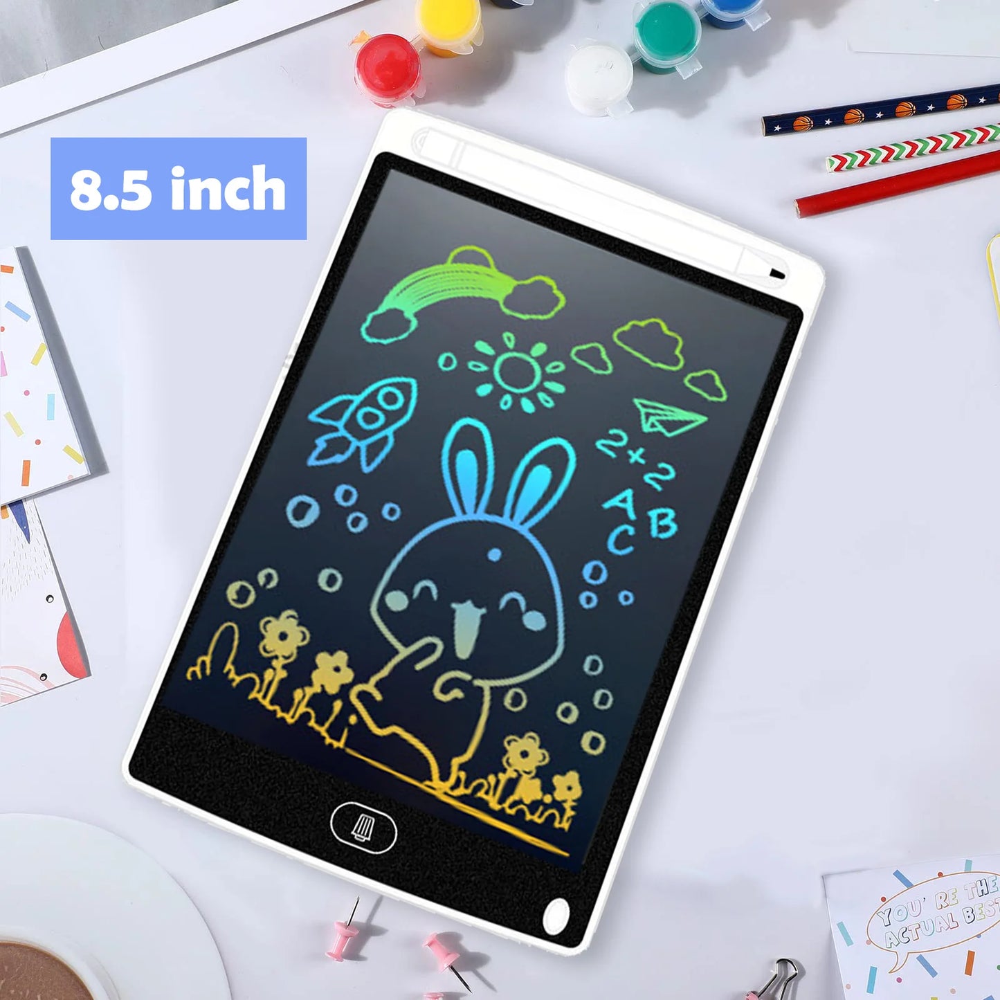 6.5/8.5 in LCD Writing Tablet Drawing Board Children toys For Birthday, Thanksgiving, Halloween, Easter, Christmas gifts