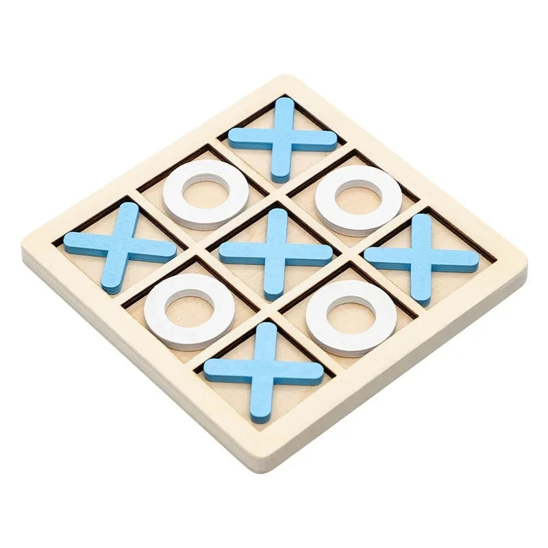 Brain Training Table Game Leisure Board Toys Interactive Chess Games Educational Montessori Wooden Puzzle For Children Gift