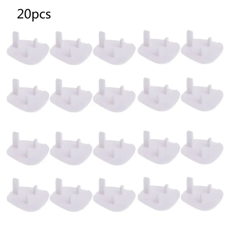 10/20 Packs Uk Baby Home Safety Socket Covers Child Proof Plug Socket Protectors Guards Waterproof Wall Socket