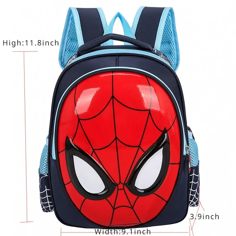 Disney Cartoon Children  Animal Design Backpack Figure Boys 3D Pattern Bag Kindergarten Schoolbag Gift