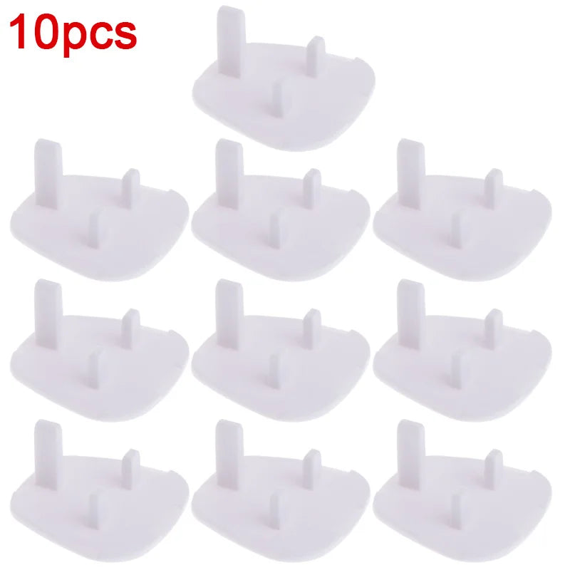 10/20 Packs Uk Baby Home Safety Socket Covers Child Proof Plug Socket Protectors Guards Waterproof Wall Socket