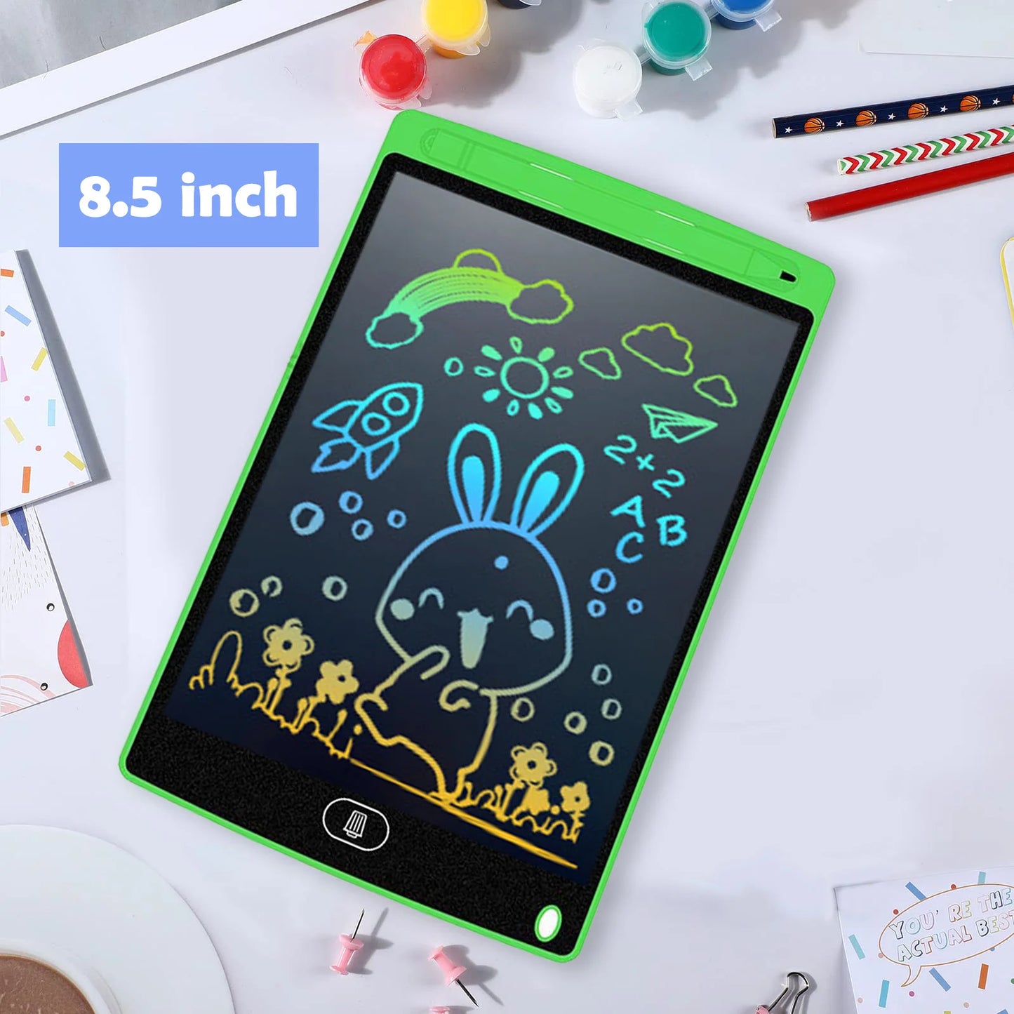 6.5/8.5 in LCD Writing Tablet Drawing Board Children toys For Birthday, Thanksgiving, Halloween, Easter, Christmas gifts