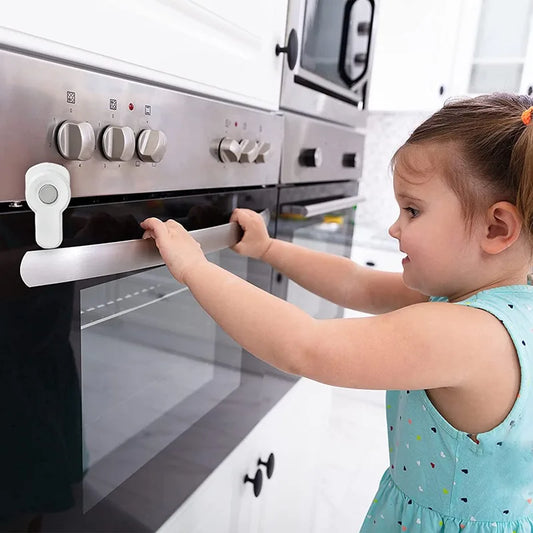 Baby Safety Oven Lock With New Design For Baby Prevent Baby From Playing With Oven Doors Kids Safety Oven Door Stopper