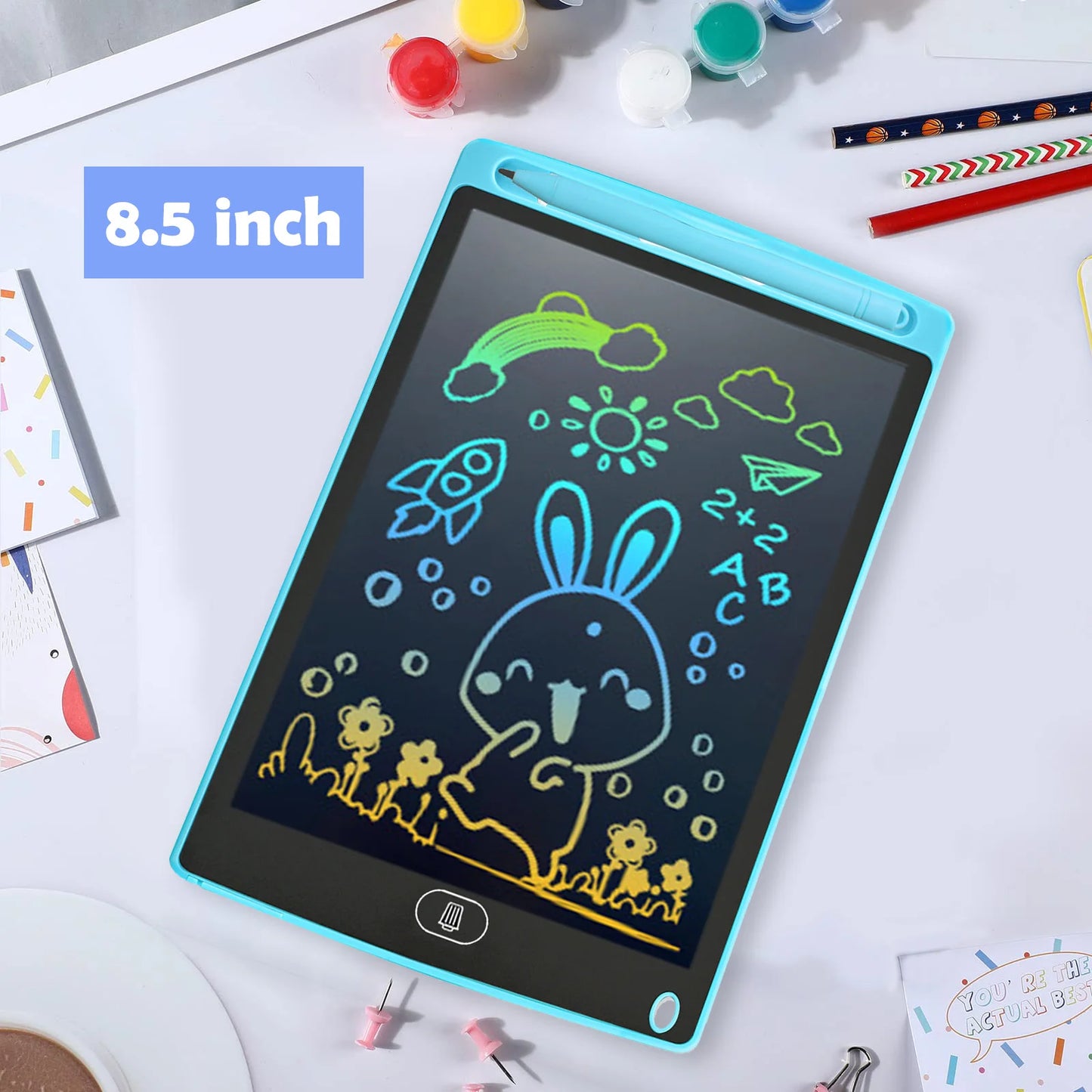 6.5/8.5 in LCD Writing Tablet Drawing Board Children toys For Birthday, Thanksgiving, Halloween, Easter, Christmas gifts